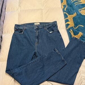 Abercrombie & Fitch Blue Straight Leg Jeans